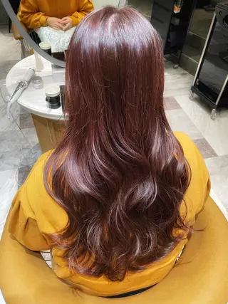 ロング 似合わせカラーの達人 ダブルカラー/森栄範のヘアスタイル