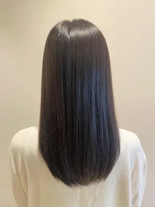 セミロング カラー 🌹艶髪カラー🌹 津田晴加【西荻窪】のヘアスタイル