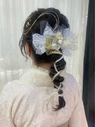 ヘアアレンジ 似合わせ提案サラ艶♡ 彩華のヘアスタイル