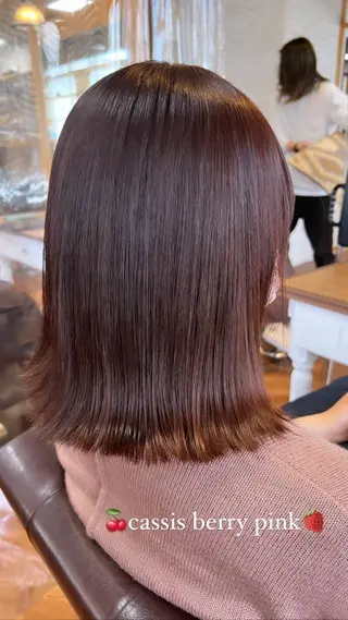 ミディアム カラー Topstylist YUKIのヘアスタイル