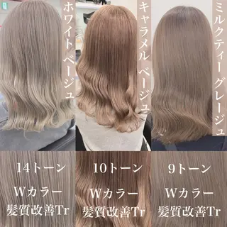 セミロング カラー トレンドレイヤー No.1/KOHEIのヘアスタイル