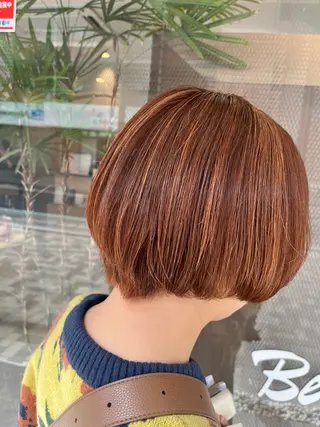 カラー 山下 まりなのヘアスタイル