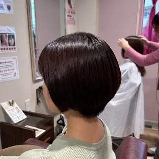 ショート カラー 柔らかいcolor ￤韓国￤🩰マユ🩰のヘアスタイル