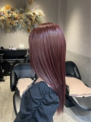 カラー nao 艶カラー🌙* :ﾟのヘアスタイル