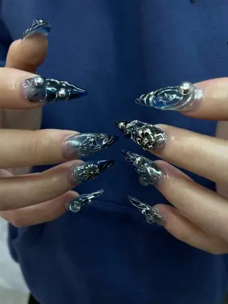 ネイル ひめか🫁 推し概念・個性派のネイルデザイン