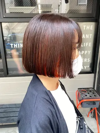 カラー 中富 🍪みなのヘアスタイル