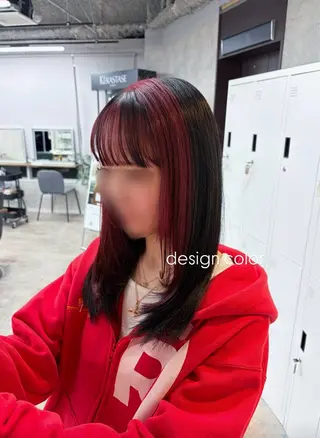 セミロング カラー limitみづき🌙 カラーのヘアスタイル