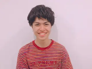 ショート カラー パーマ メンズ ちこ .のヘアスタイル