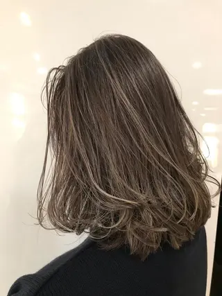 ミディアム カラー NORME経堂 nonのヘアスタイル