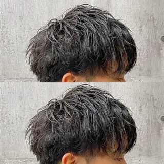 パーマ メンズ 高橋 宏輔のヘアスタイル