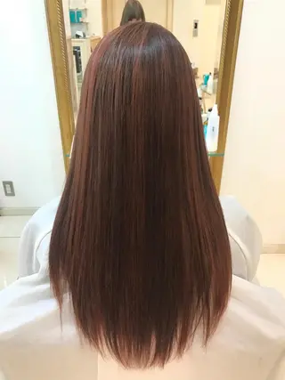 ロング カラー TRENCH　相澤 果歩のヘアスタイル