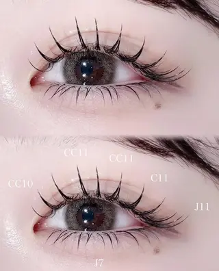 マツエク・マツパ アンジュネス 池袋東口店のマツエク・マツパデザイン