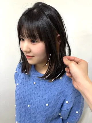 ミディアム ボブ✨レイヤー✨ keitaのヘアスタイル