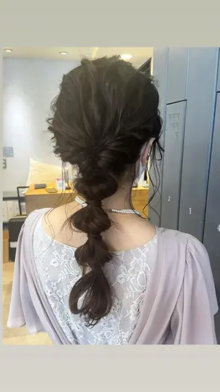 ヘアアレンジ クスカワ ノリエのヘアスタイル