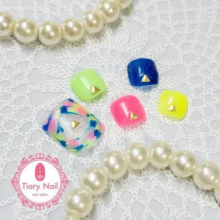 ネイル tiarynail K K🐼のネイルデザイン