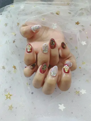 ネイル 🦋ネイルサロン ブラン🌈ゆりのネイルデザイン