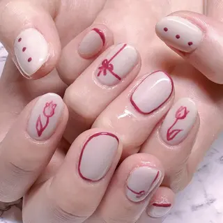 ネイル I_p4ce 🍊あい🍊のネイルデザイン