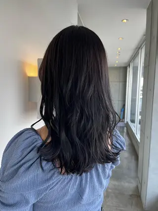 ミディアム おせ ちさとのヘアスタイル