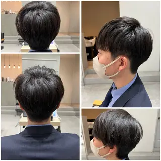 メンズ SOYON栄 山下麻央のヘアスタイル