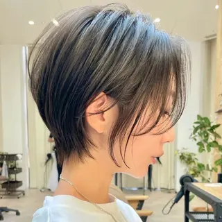 ショート カラー 豊中/ショート特化/ 似合わせ/たかいのヘアスタイル