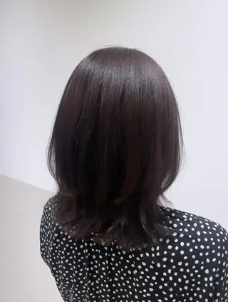 ミディアム カラー 髪質改善✨Zina浦 安/個室🌈YUKIのヘアスタイル