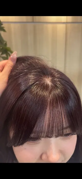 ミディアム カラー 山本 琴音のヘアスタイル