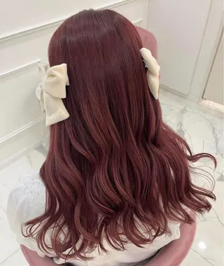 ミディアム カラー パーマ ヘアアレンジ メンズ キッズ ネイル マツエク・マツパ アイブロウ 💖似合わせカラー レイヤー💖ブリーチのヘアスタイル