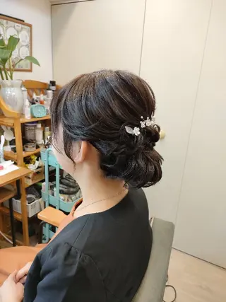 ヘアアレンジ HempBeauty 浅野アサミのヘアスタイル
