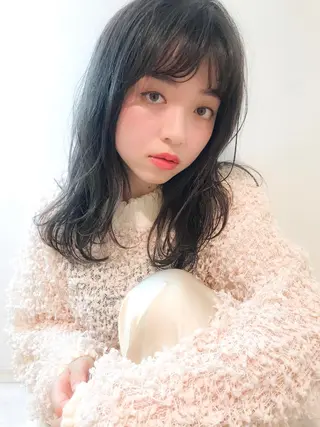 ミディアム ai あいのヘアスタイル