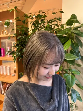 カラー ブリーチカラー/ わきたちえ🌻のヘアスタイル