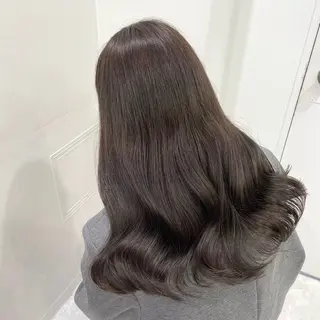 ロング カラー ヘアアレンジ Ryo横浜韓国ヘア/ 曲がる縮毛矯正特化のヘアスタイル