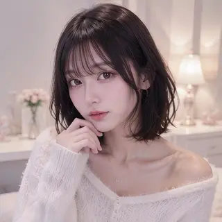 ショート 🎀池袋🎀顔周り 💖🇰🇷おばかんのヘアスタイル