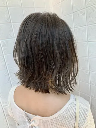 ミディアム ショート特化✂︎門脇 ~広がらない髪へ~のヘアスタイル