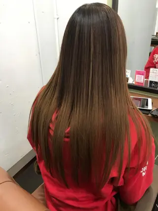 ロング 上田 直樹のヘアスタイル