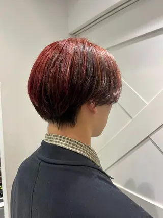 ショート 🫧ハイトーン個性髪 🫧マヤのヘアスタイル