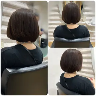 ショート カラー KON|ごまかさない 艶。酸熱×精密カットのヘアスタイル