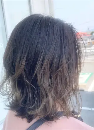 ショート カラー パーマ 斉藤 三千夫のヘアスタイル