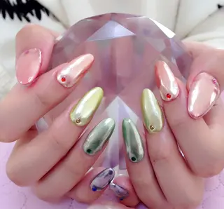 ネイル 🩵池袋heart nail🩵のネイルデザイン