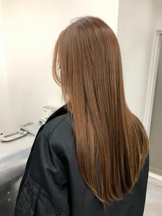 ロング カラー KEPKA ヤマグチ 天神 今泉のヘアスタイル