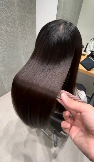 ミディアム 髪質改善ヘアケア 艶髪特化/上田のヘアスタイル