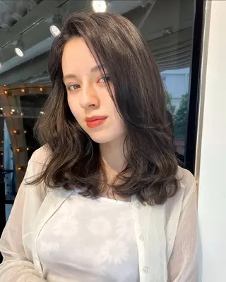 カラー 透明感カラー/ 鶴田 爽一郎のヘアスタイル