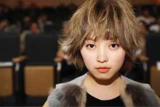 ミディアム カラー パーマ ヘアアレンジ メンズ キッズ マツエク・マツパ アイブロウ Endearing 銀座/レイヤーカットのヘアスタイル