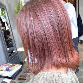 ミディアム カラー ヘアアレンジ 【ダメージレス施術】 【透明感】北村 拓也のヘアスタイル