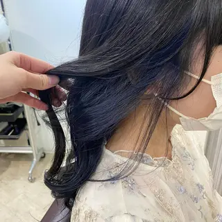セミロング equal銀座 黒田💚のヘアスタイル