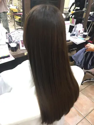 ロング カラー レイヤーカット 川田くるみのヘアスタイル