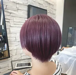 ショート カラー カラーソムリエ取得 多田まこのヘアスタイル