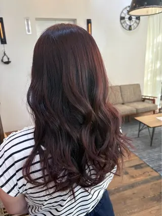 カラー 東茉央/ブリーチ リタッチ🧸銀座のヘアスタイル