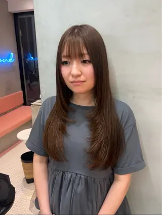 ロング Tiktok5.8 万人🔥HAOのヘアスタイル