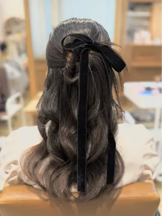 ロング ヘアメイク美容師 🦋サカモトレナ🦋のヘアスタイル