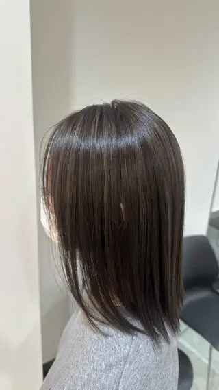 セミロング カラー GiseL小倉 kotoneのヘアスタイル